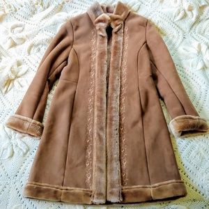 ❄ New York & Co Women's Long Brown Coat ❄
